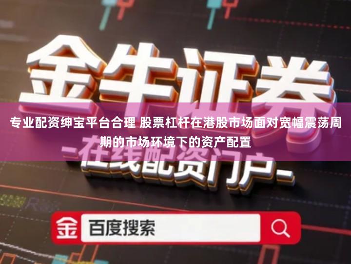 专业配资绅宝平台合理 股票杠杆在港股市场面对宽幅震荡周期的市场环境下的资产配置