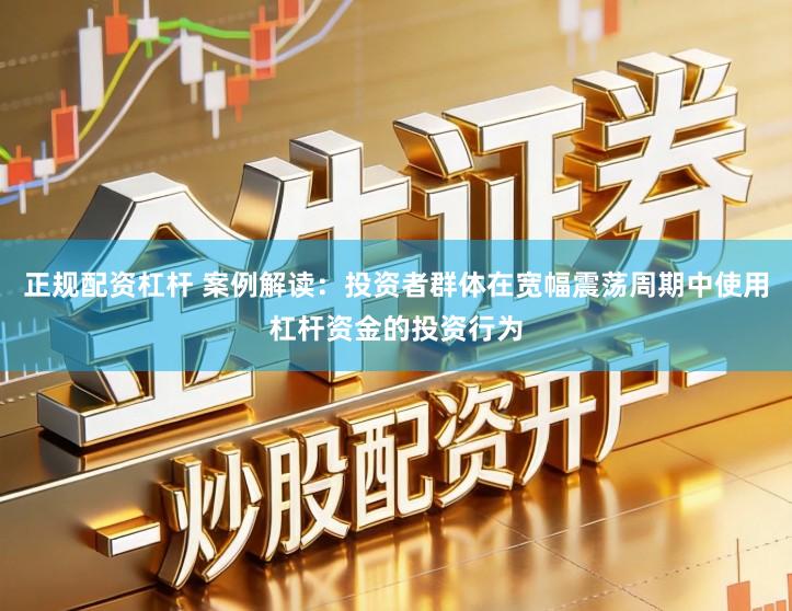 正规配资杠杆 案例解读：投资者群体在宽幅震荡周期中使用杠杆资金的投资行为