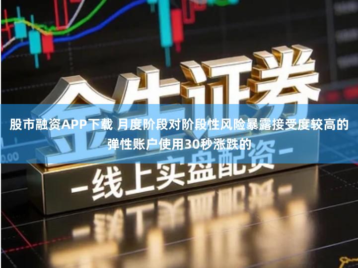 股市融资APP下载 月度阶段对阶段性风险暴露接受度较高的弹性账户使用30秒涨跌的